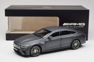 Mercedes AMG GT 63 S X290 Aero Package Designo Selenite Grijs Magno Norev 1:18 B66961038 Metaal — afbeelding 8 van 8