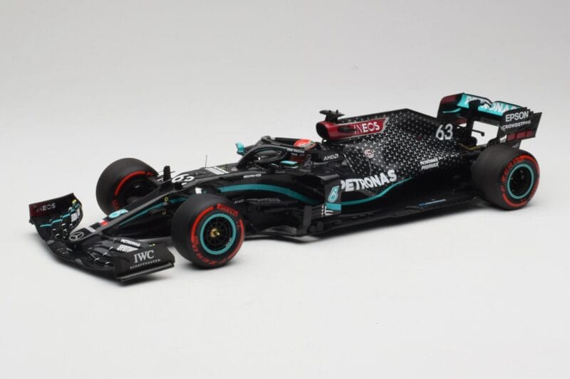 Mercedes AMG Petronas W11 #63 G. Russell Sakhir GP 2020 Minichamps 1:18 110201663 Metaal