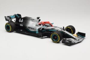 Mercedes AMG Petronas Motorsport W10 #44 L. Hamilton Winner Monaco GP 2019 Minichamps 1:18 110190644 Metaal — afbeelding 4 van 6
