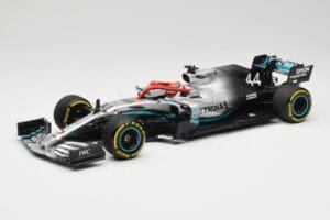 Mercedes AMG Petronas Motorsport W10 #44 L. Hamilton Winner Monaco GP 2019 Minichamps 1:18 110190644 Metaal
