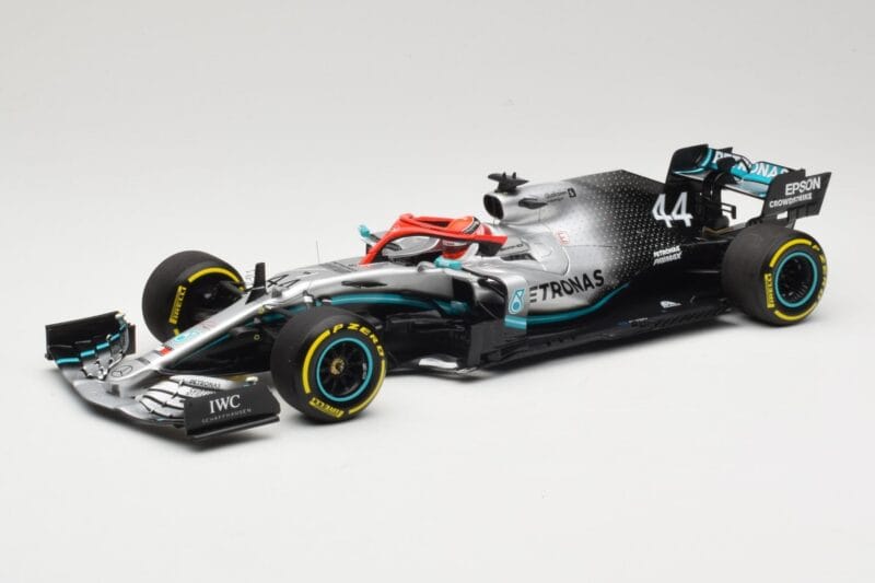 Mercedes AMG Petronas Motorsport W10 #44 L. Hamilton Winner Monaco GP 2019 Minichamps 1:18 110190644 Metaal