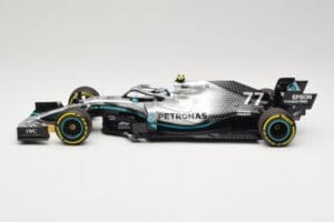 Mercedes AMG Petronas Motorsport W10 #77 V. Bottas 2nd Place Chinese GP 2019 Minichamps 1:18 110190377 Metaal — afbeelding 3 van 6