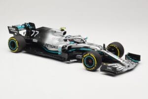 Mercedes AMG Petronas Motorsport W10 #77 V. Bottas 2nd Place Chinese GP 2019 Minichamps 1:18 110190377 Metaal — afbeelding 4 van 6