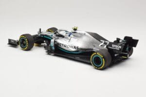 Mercedes AMG Petronas Motorsport W10 #77 V. Bottas 2nd Place Chinese GP 2019 Minichamps 1:18 110190377 Metaal — afbeelding 5 van 6