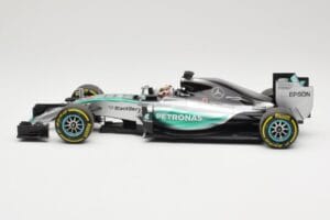 Mercedes AMG Petronas W06 Hybrid #44 L. Hamilton F1 World Champion 2015 Minichamps 1:18 186150044 Metaal — afbeelding 3 van 6
