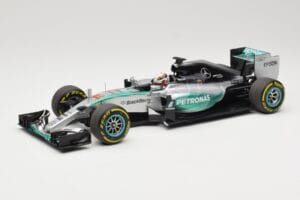 Mercedes AMG Petronas W06 Hybrid #44 L. Hamilton F1 World Champion 2015 Minichamps 1:18 186150044 Metaal