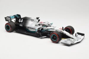 Mercedes AMG Petronas W10 #44 L. Hamilton Winner German GP 2019 Minichamps 1:18 110191144 Metaal — afbeelding 4 van 6