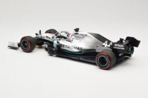 Mercedes AMG Petronas W10 #44 L. Hamilton Winner German GP 2019 Minichamps 1:18 110191144 Metaal — afbeelding 5 van 6
