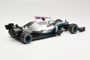 Mercedes AMG Petronas W10 #44 L. Hamilton Winner British GP 2019 Minichamps 1:18 110191044 Metaal — afbeelding 2 van 6