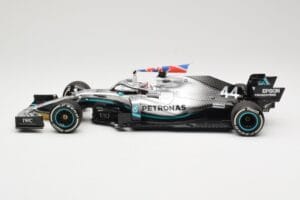 Mercedes AMG Petronas W10 #44 L. Hamilton Winner British GP 2019 Minichamps 1:18 110191044 Metaal — afbeelding 3 van 6