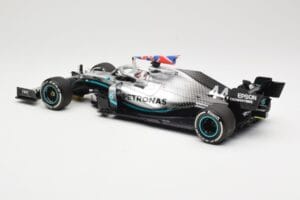 Mercedes AMG Petronas W10 #44 L. Hamilton Winner British GP 2019 Minichamps 1:18 110191044 Metaal — afbeelding 5 van 6