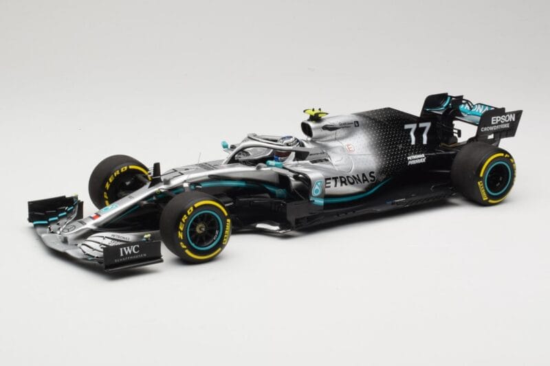 Mercedes AMG Petronas W10 #77 V. Bottas F1 2019 Minichamps 1:18 110190077 Metaal