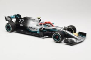 Mercedes AMG Petronas W10 #77 V. Bottas 3rd Place Monaco GP 2019 Minichamps 1:18 110190677 Metaal — afbeelding 4 van 6