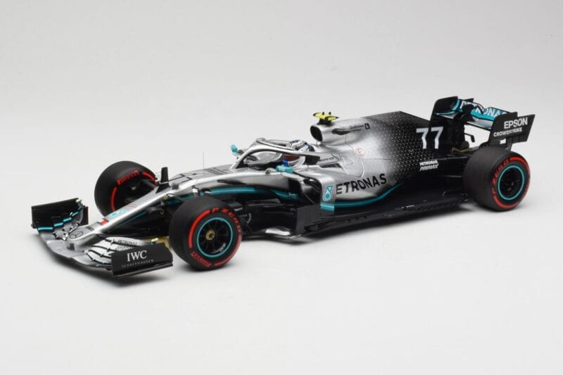 Mercedes AMG Petronas W10 #77 V. Bottas British GP 2019 Minichamps 1:18 110191077 Metaal