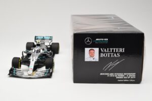 Mercedes AMG Petronas W10 #77 V. Bottas Winner USA GP 2019 Minichamps 1:18 110191877 Metaal — afbeelding 6 van 6