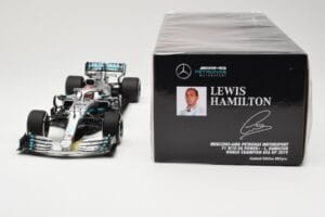 Mercedes AMG Petronas W10 EQ Power+ #44 L. Hamilton USA GP F1 World Champion 2019 Minichamps 1:18 110191844 Metaal — afbeelding 7 van 7