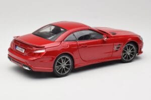 Mercedes AMG SL 63 R231 Rood Maisto 1:18 36199 Metaal — afbeelding 3 van 8