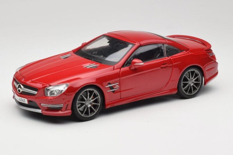 Mercedes AMG SL 63 R231 Rood Maisto 1:18 36199 Metaal