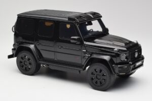Mercedes Brabus G800 W463 4x4 Obsidian Zwart GT Spirit 1:18 GT500 Hars — afbeelding 4 van 6