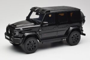 Mercedes Brabus G800 W463 4x4 Obsidian Zwart GT Spirit 1:18 GT500 Hars