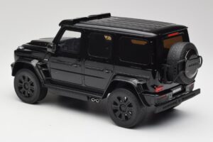 Mercedes Brabus G800 W463 4x4 Obsidian Zwart GT Spirit 1:18 GT500 Hars — afbeelding 5 van 6