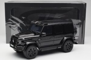 Mercedes Brabus G800 W463 4x4 Obsidian Zwart GT Spirit 1:18 GT500 Hars — afbeelding 6 van 6