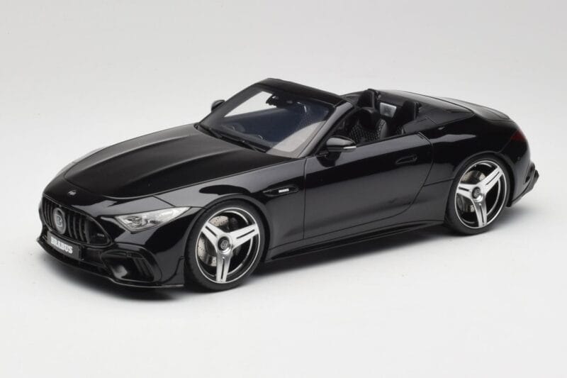 Mercedes Brabus S-Class W223 750 Bodo Buschmann Edition Obsidian Black GT Spirit 1:18 GT503 Hars