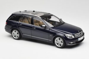 Mercedes C-Class S204 T-Modell Tanzanite Blauw AUTOart 1:18 B66962352 Metaal — afbeelding 6 van 8