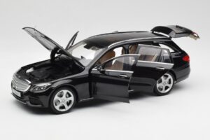 Mercedes C-Class S205 T-Modell Zwart Norev 1:18 B66960259 Metaal — afbeelding 2 van 8