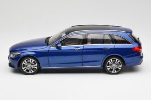 Mercedes C-Class S205 T-Modell Brilliant Blauw Metallic Norev 1:18 B66960257 Metaal — afbeelding 4 van 8