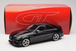 Mercedes C-Class W205 Brabus 650 Zwart GT Spirit 1:18 GT132 Hars — afbeelding 6 van 6