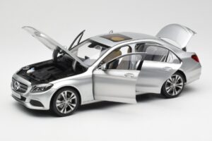 Mercedes C-Class W205 Iridium Zilver Metallic Norev 1:18 B66960253 Metaal — afbeelding 2 van 8