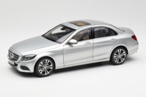 Mercedes C-Class W205 Iridium Zilver Metallic Norev 1:18 B66960253 Metaal
