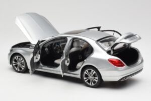 Mercedes C-Class W205 Iridium Zilver Metallic Norev 1:18 B66960253 Metaal — afbeelding 5 van 8