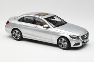 Mercedes C-Class W205 Iridium Zilver Metallic Norev 1:18 B66960253 Metaal — afbeelding 6 van 8