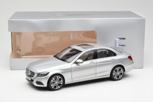 Mercedes C-Class W205 Iridium Zilver Metallic Norev 1:18 B66960253 Metaal — afbeelding 8 van 8