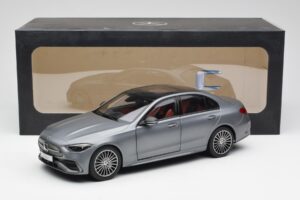 Mercedes C-Class W206 Designo Selenite Grijs Magno NZG 1:18 B66960638 Metaal — afbeelding 2 van 8