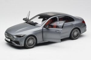 Mercedes C-Class W206 Designo Selenite Grijs Magno NZG 1:18 B66960638 Metaal — afbeelding 8 van 8