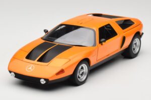 Mercedes C111 II White Autumn Metallic Norev 1:18 183050 Metaal — afbeelding 8 van 10