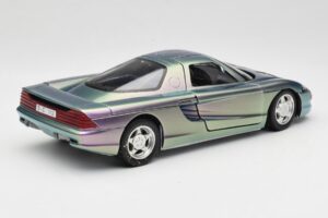 Mercedes C112 Paars Guiloy 1:18 GI001 Metaal — afbeelding 3 van 8