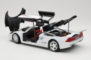 Mercedes C112 Sport Wit & Zwart Guiloy 1:18 68521 Metaal — afbeelding 5 van 8