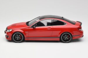 Mercedes AMG C63 W204 Edition 507 Rood GT Spirit 1:18 GT920 Hars — afbeelding 3 van 5