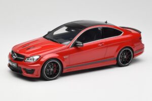 Mercedes AMG C63 W204 Edition 507 Rood GT Spirit 1:18 GT920 Hars