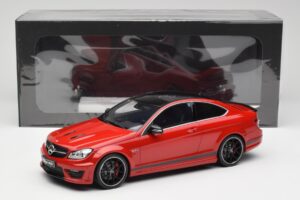 Mercedes AMG C63 W204 Edition 507 Rood GT Spirit 1:18 GT920 Hars — afbeelding 5 van 5