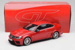 Mercedes AMG C63 W204 Rood 2nd Choice GT Spirit 1:18 GT065-D1 Hars — afbeelding 6 van 6