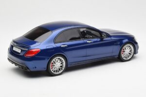 Mercedes AMG C63 S W205 Blauw GT Spirit 1:18 ZM044 Hars — afbeelding 2 van 6