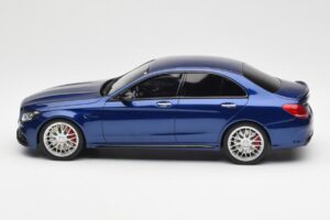 Mercedes AMG C63 S W205 Blauw GT Spirit 1:18 ZM044 Hars — afbeelding 3 van 6