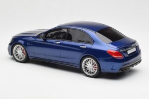Mercedes AMG C63 S W205 Blauw GT Spirit 1:18 ZM044 Hars — afbeelding 5 van 6