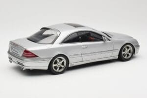 Mercedes CL500 C215 Lorinser Silver Metallic AUTOart 1:18 70121 Metaal — afbeelding 3 van 8