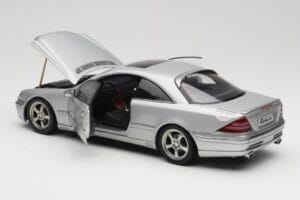 Mercedes CL500 C215 Lorinser Silver Metallic AUTOart 1:18 70121 Metaal — afbeelding 5 van 8